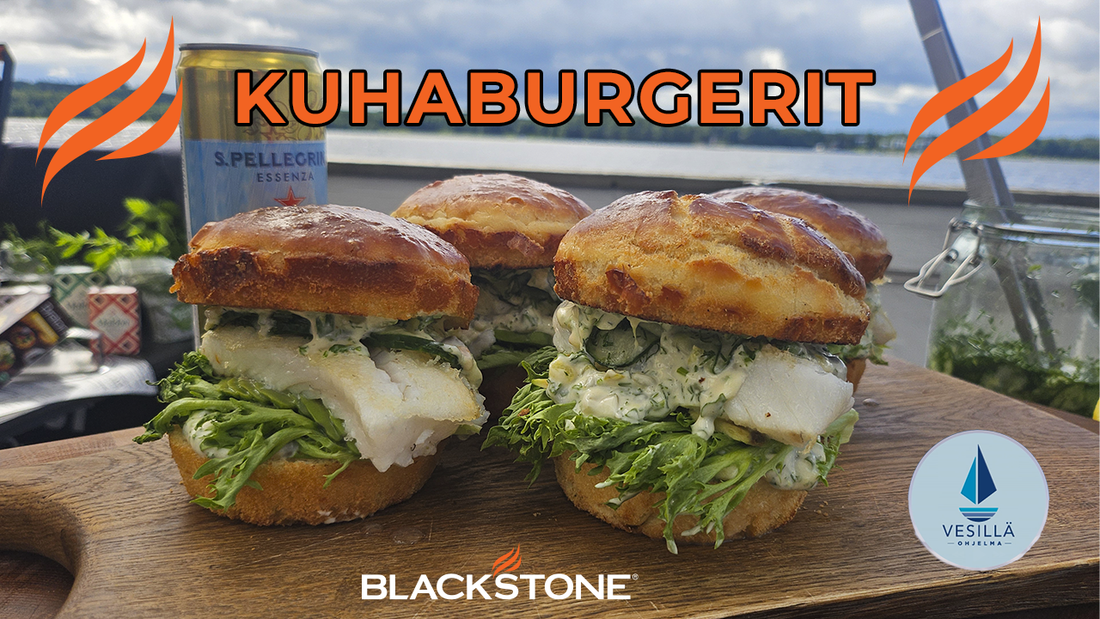 Kuhaburgerit | Blackstone ParilaGrilli | Vesillä TV