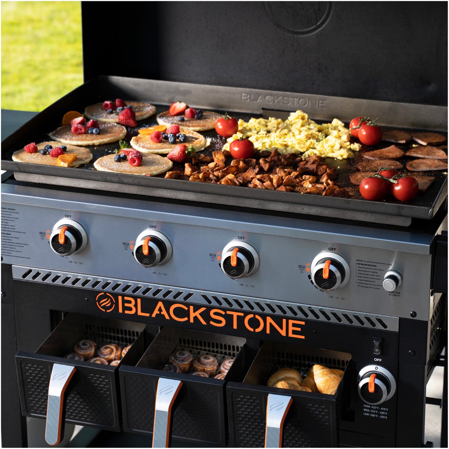 Blackstone 36” ParilaGrilli AirFryerilla