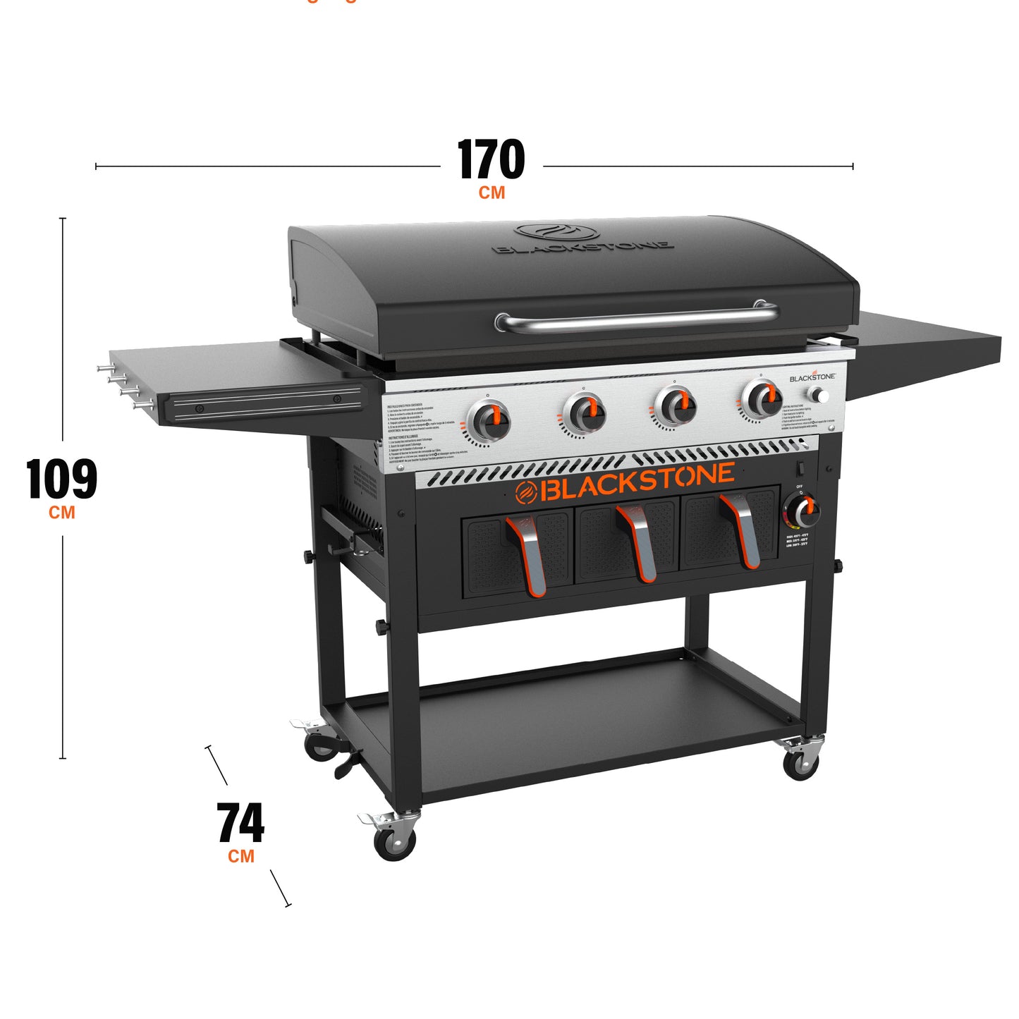 Blackstone 36” ParilaGrilli AirFryerilla