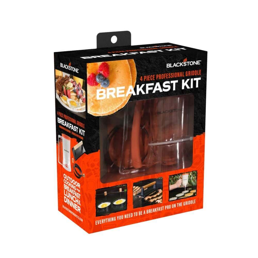 Blackstone Pro Aamupalapakkaus breakfast kit packaging with pancake image on the front.