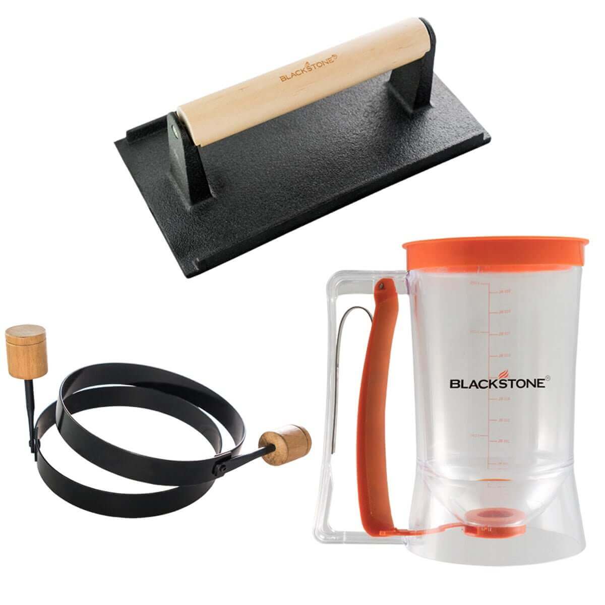 Blackstone Pro Aamupalapakkaus setti, taikina-annostelija, paistaminen ja pannukakkujen valmistus, aamupala, paistolevytyökalut